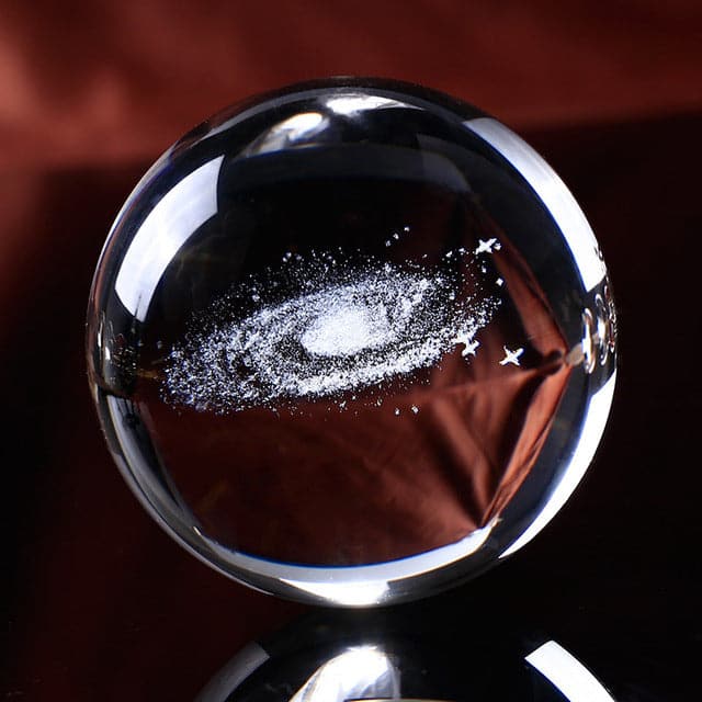 6/8cm Minarature Galaxy 3D Crystal Ball