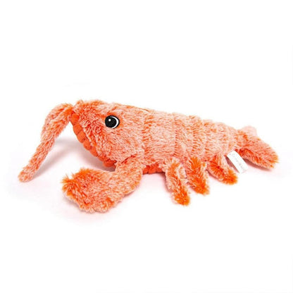 Pet Cat Toy USB Charging Simulation Electric Dancing Floppy Lobster Cat Toy.