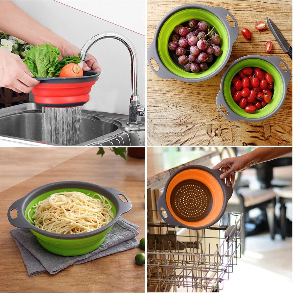 Foldable Silicone Colander