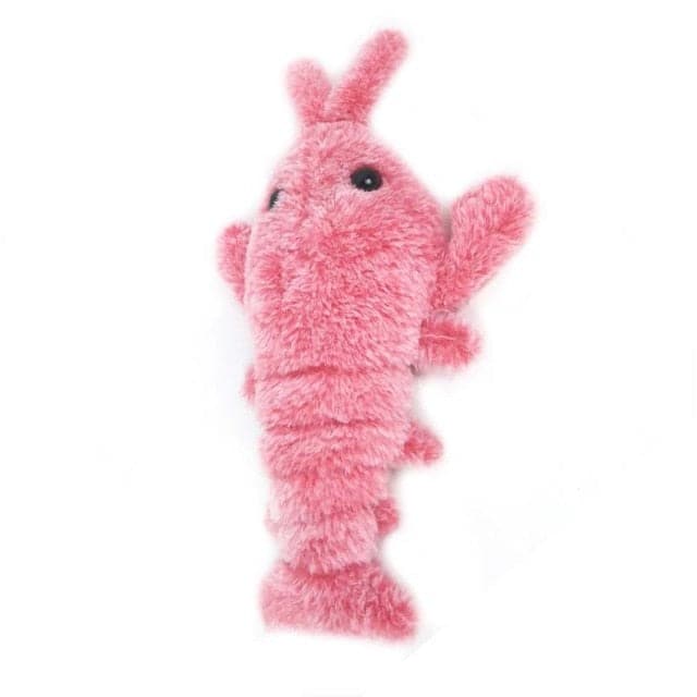 Pet Cat Toy USB Charging Simulation Electric Dancing Floppy Lobster Cat Toy.