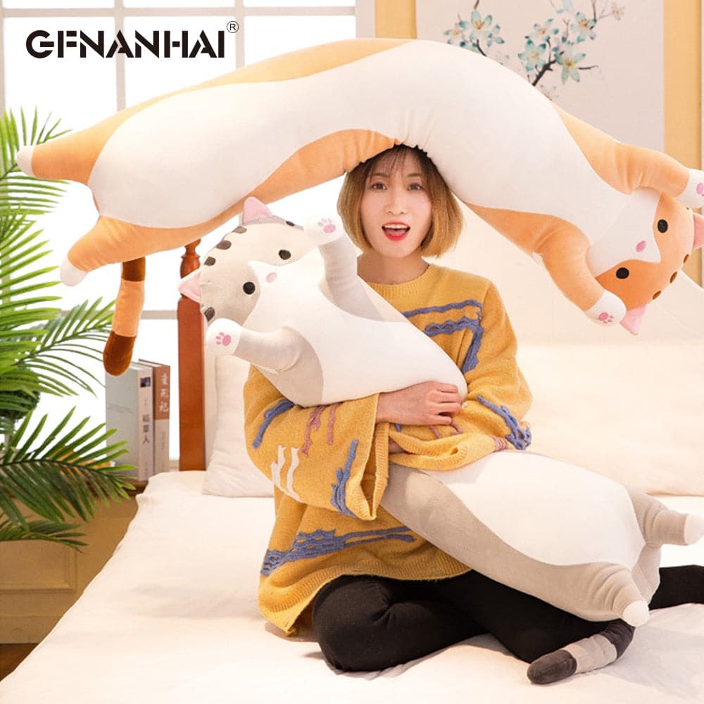 Long Animal Cat Plush Toys