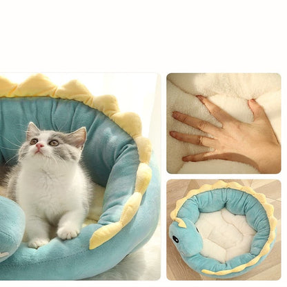 Cute Dinosaur Cat Bed