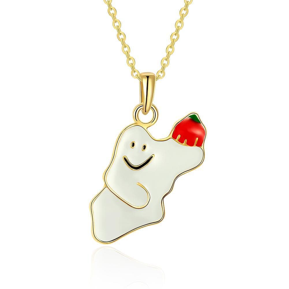 Cute Halloween Ghost Necklace