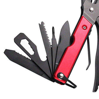 8 in 1 Hatchet with Knife Axe Hammer Saw Screwdriver Pliers Bottle Opener Multitool Camping Accessories Survival Gear Equipment