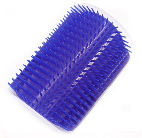 Pet cat Self Groomer Grooming Tool Hair Removal Brush Comb for Dogs Cats Hair Shedding Trimming Cat Massage Device with catnip