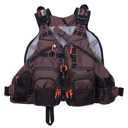 Fishing Vest Pack for Trout Fishing Gear and Equipment Multifunction Breathable Backpack