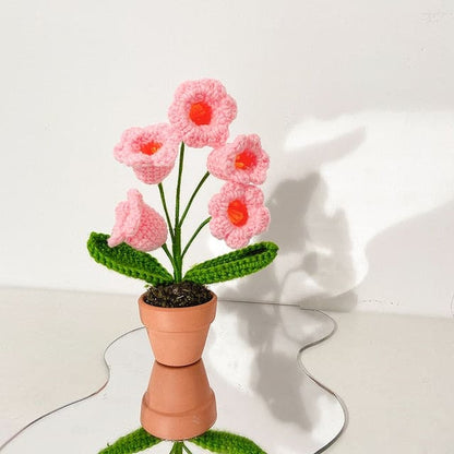 Hand-woven Knit Flower