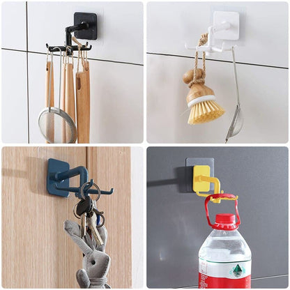 Kitchen Hook Organizer 360 Degrees Rotatable