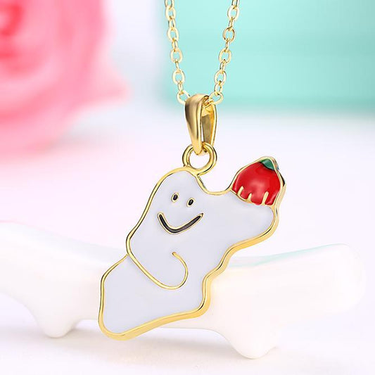 Cute Halloween Ghost Necklace