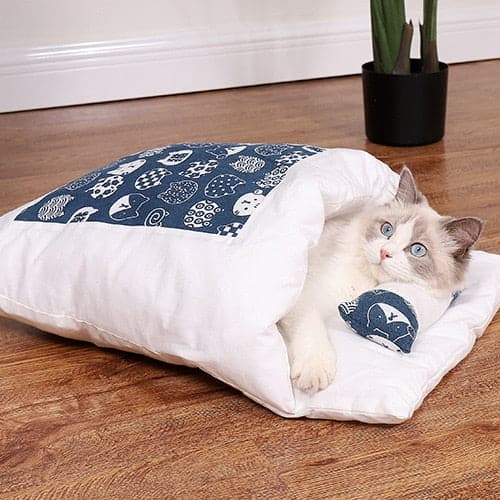 Sleeping Bag Cats Bed