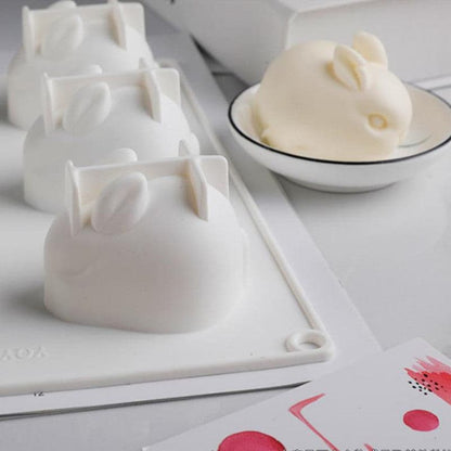 Rabbit-Shaped Cake Mold