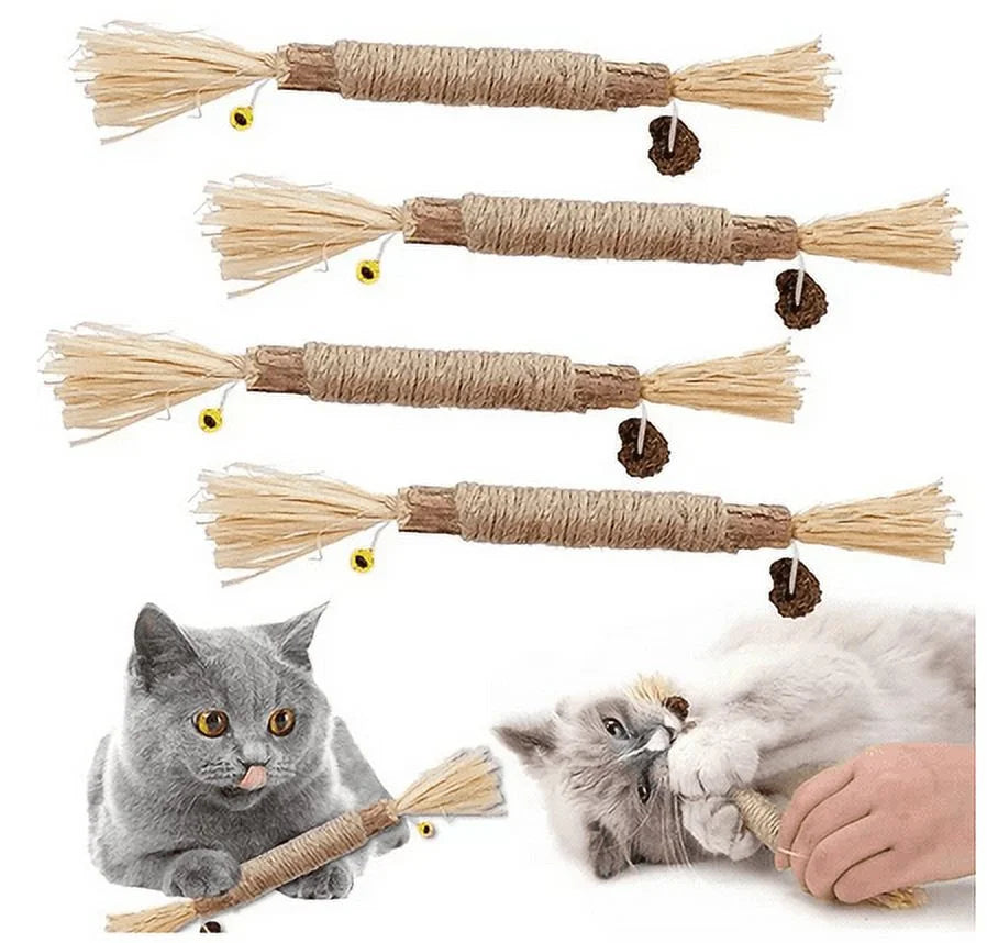 Natural Silvervine Stick Cat Chew Toy